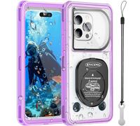 Funda impermeable para teléfono de hasta 6,9" | IPX8 Funda sumergible para snorkel y buceo | Compatible con iPhone 16 Pro Max/15/14 y Galaxy S24 |