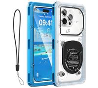 Funda impermeable para teléfono móvil de 6,9 pulgadas, IPX8, sumergible, para natación y snorkeling, universal, compatible con iPhone 16/15/14/13/12 Pro Max, Samsung S25/S24/S23 Ultra, Xiaomi, Google