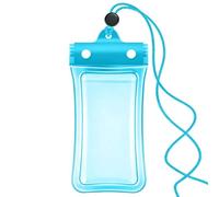 Funda impermeable para teléfono, soporte protector de almacenamiento seco, funda impermeable con cordón, para buceo, esnórquel, surf, viajes, playa, crucero, parque acuático al aire libre