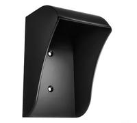 Funda impermeable para timbre al aire libre, material plástico, construido para protección de exposición a largo plazo de la electrónica inalámbrica del timbre (negro)