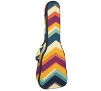 Funda impermeable para ukelele, duradera de 23 pulgadas, bolsa de concierto para ukelele con almacenamiento y asa, colorido fondo de cosmos de noche estrellada, Multicolor 04, 25.9x9x3.1in/66x23x8cm