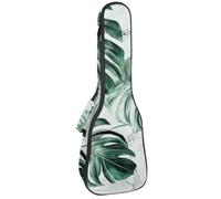 Funda impermeable para ukelele, duradera de 23 pulgadas, con almacenamiento y asa, bonito búho en acuarela en invierno, bufanda roja y blanca, Multicolor 06, 25.9x9x3.1in/66x23x8cm, Organizador de