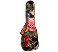 Funda impermeable para ukelele, duradera de 23 pulgadas, con almacenamiento y asa, impresión colorida de rompecabezas, Multicolor 05, 25.9x9x3.1in/66x23x8cm, Organizador de bolsas
