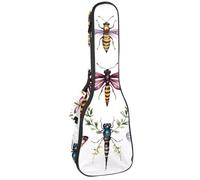 Funda impermeable para ukelele, duradera de 23 pulgadas, con almacenamiento y asa, impresión colorida de rompecabezas, Multicolor 10, 25.9x9x3.1in/66x23x8cm, Organizador de bolsas