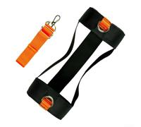 Funda impermeable para Xiaomi Sound Party Pro, diseño semiabierto | Tejido resistente a los golpes, absorbe los golpes, ideal para camping, fiestas, senderismo, diseño negro y naranja