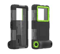 Funda Impermeable Profesional Universal de Segunda generación for Buceo a 15 m Profundidad, Compatible con Samsung S25Edge, iPhone 16E, y 16 Pro MAX(Green)