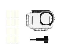 Funda Impermeable Transparente para cámara de acción 6, 60m, Protecciones de Carcasa de Buceo con Almohadilla de Sellado de Silicona