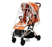Funda impermeable universal para cochecito, resistente al viento y al agua, con toldo extendido, accesorio de protección para cochecito de bebé (mediano)