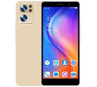 Funda Impermeable Universal para Teléfono Android8.0 2GB + 16GB Teléfono Celular Desbloqueado Sim 5in 2800mAh Teléfono Desbloqueado Face ID + Digital gsm 4G Smartphones XR Teléfono (Gold, One Size)