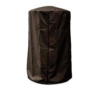 Funda impermeable y resistente a la lluvia for calentadores de patio jardín Cubierta Calentador Exterior(Brown)