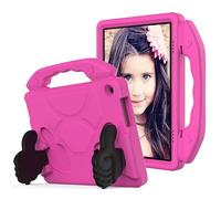 Funda infantil para Lenovo M10 HD TB-X505F/X505N de 10.1 pulgadas, gran diseño de pulgar con soporte, apto para niños, espuma EVA suave, ligera, cubierta protectora a prueba de golpes, rosa