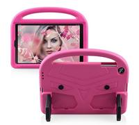 Funda infantil para Samsung Galaxy Tab A 10.1 SM-T510 T515 2019, funda para tablet ligera y apta para niños, asa con soporte, funda protectora de espuma EVA suave a prueba de golpes, rosa
