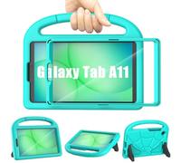 Funda infantil para Samsung Galaxy Tab A11 8,7 pulgadas 2025/Galaxy Tab A9 8,7 pulgadas 2023 con protector de pantalla, Patamiyar resistente a los golpes Samsung A11/A9 Tablet Funda con asa Soporte