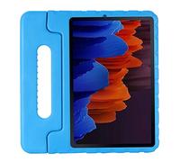 Funda Infantil Samsung Galaxy Tab S8 Plus 12.4 X800 X806, Carcasa Niño Antigolpes con Asa Convertible Tapa de Soporte, Funda Bebé Ligera para Samsung Galaxy Tab S8 Plus 12.4 X800 X806 (Azul)