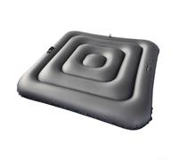 Funda inflable para jacuzzis de 135 cm para jacuzzis cuadrados y construcción de PVC resistente a la intemperie (negro