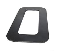 Funda inflable para tabla de remo de pie, hecha de PVC resistente, protege tu base de aletas de daños (color negro)