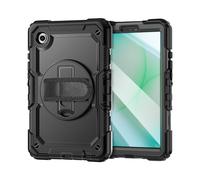 Funda Integral para Galaxy Tab A11 Modelo Sólido con Asa Trasera Giratoria