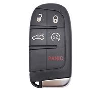 Funda Inteligente de Repuesto para Llave de Mando a Distancia de 5 Botones para Jeep Grand Cherokee Dodge Challenger Charger Dart Durango Journey Chrysler 300