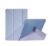 Funda Inteligente multipliegues for Samsung Galaxy Tab A11 Plus de 11 Pulgadas SM-X230/X236B 2025, Carcasa Trasera de Silicona TPU Suave.(Lavender)