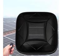 Funda Inteligente para Coche, Impermeable, Resistente Al Viento Y A La Nieve, Portátil, Alarma Antirrobo, para Uso En Exteriores E Interiores, con Carga Solar, Incluye Control Remoto(Black,2XXL)