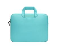 Funda interior para computadora, color sólido, selección de varios colores, funda diaria para laptop, bolso de mano, corazón claro, verde menta, 48 EU