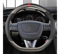 Funda Interior para Volante De Coche para Seat para Altea para Arona para Ibiza 6L 6J para Ateca para Exeo para Tarraco(Titanium D Shape)
