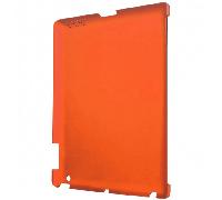 funda ipad2 9.7 approx back skin transparent naranja