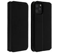 Funda IPHONE 11 Profesional Max Caso Lámina Cartera Función Soporte Negro