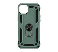 Funda iPhone 14 Plus Antigolpes 2 Materiales Anillo Soporte Vídeo Verde
