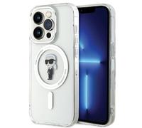 Funda IPHONE 15 Pro Karl Lagerfeld Magsafe Compatible Figura Transparente