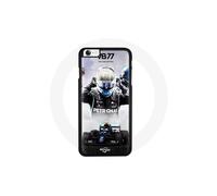 Funda iPhone 4 - Fórmula 1 - Valtteri Bottas - Petronas - Rígida - Negra