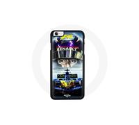 Funda iPhone 4 - Renault - Fórmula 1 - Rígida - Azul - Amarillo