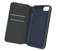 Funda iPhone SE 2020 / 8 / 7 / 6 / 6S Tarjetero Soporte Vídeo Azul