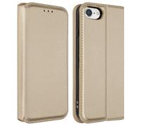 Funda iPhone SE 2020 / 8 / 7 libro billetera F. Soporte - Oro