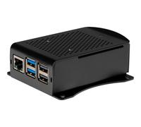 Funda Joy-iT RB-AlucaseP5-06B para Raspberry Pi 5, Aluminio Negro