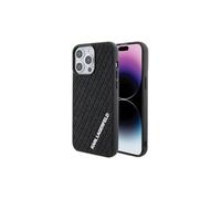 Funda Karl Lagerfeld 3D Rubber Multi Logo para iphone 15 Pro Max 6.7" Negro - KLHCP15X3DMKRLK
