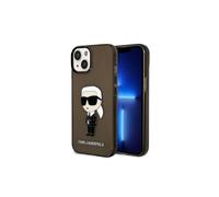 Funda Karl Lagerfeld Ikonik negra para iPhone 14 Plus