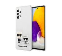 Funda Karl Lagerfeld Karl & Choupette, transparente - Samsung Galaxy A72
