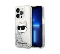 KARL LAGERFELD KLHCP14LLNCHCS - Carcasa rígida para iPhone 14 Pro de 6