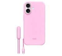 Beats Funda con cordón y Soporte Integrado, MagSafe, Control de cámara, Acabado Mate e Interior de Microfibra para iPhone 17 - Rosa Cuarzo