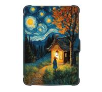 Funda Kobo Clara HD 2018 Carcasa Cuero Silicona Flip 360° Automático Despertar o Dormir Función Magnética Airbag Anti Choque Diseño Unico Bonito Estuche para Kobo Clara HD 2018 Pantalla 6" (10)