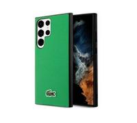 Funda Lacoste Hardcase Iconic Petit Pique MagSafe Verde - Galaxy S24 Ultra