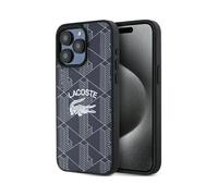 Funda Lacoste Hardcase Monogram Vintage Logo MagSafe Navy - iPhone 15 Pro