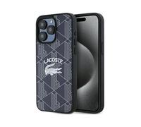 Funda Lacoste Hardcase Monogram Vintage Logo MagSafe Navy - iPhone 15 Pro Max
