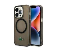 Funda Lacoste Hardcase Transparente MagSafe Negro - iPhone 14 Pro Max