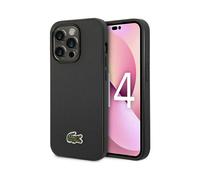 Funda Lacoste LCHMP14XPVCK Iconic Petit Pique Negro - iPhone 14 Pro Max