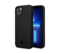 Funda Lacoste Liquid Silicone Glossy Logo Case Negro - iPhone 13 Mini