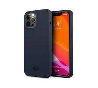Funda Lacoste Liquid Silicone Glossy Logo Navy - iPhone 13 Pro