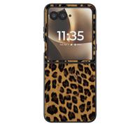 Funda Leopardo para Motorola Razr 70 Ultra y Razr 60 Ultra Protección Plegable