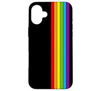Funda LGBT Bandera Arco Iris Orgullo Gay Regalo teléfono Caso niño niña Carcasa para iPhone 16 Plus